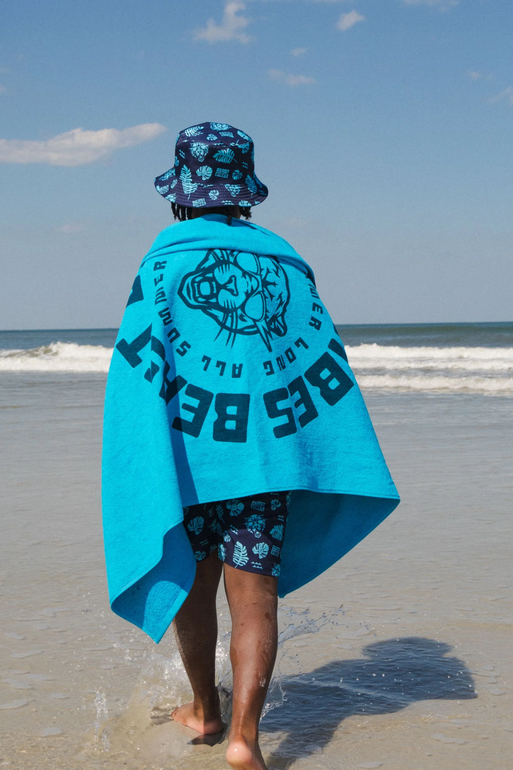 Beast Vibes Beach Towel 2 Beast Vibes Beach Towel