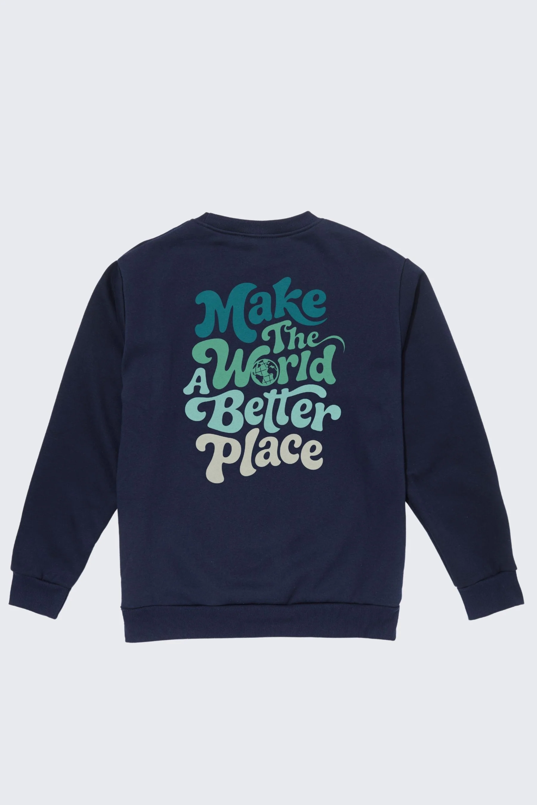 Make the World a Better Place Retro Crew Sweatshirt