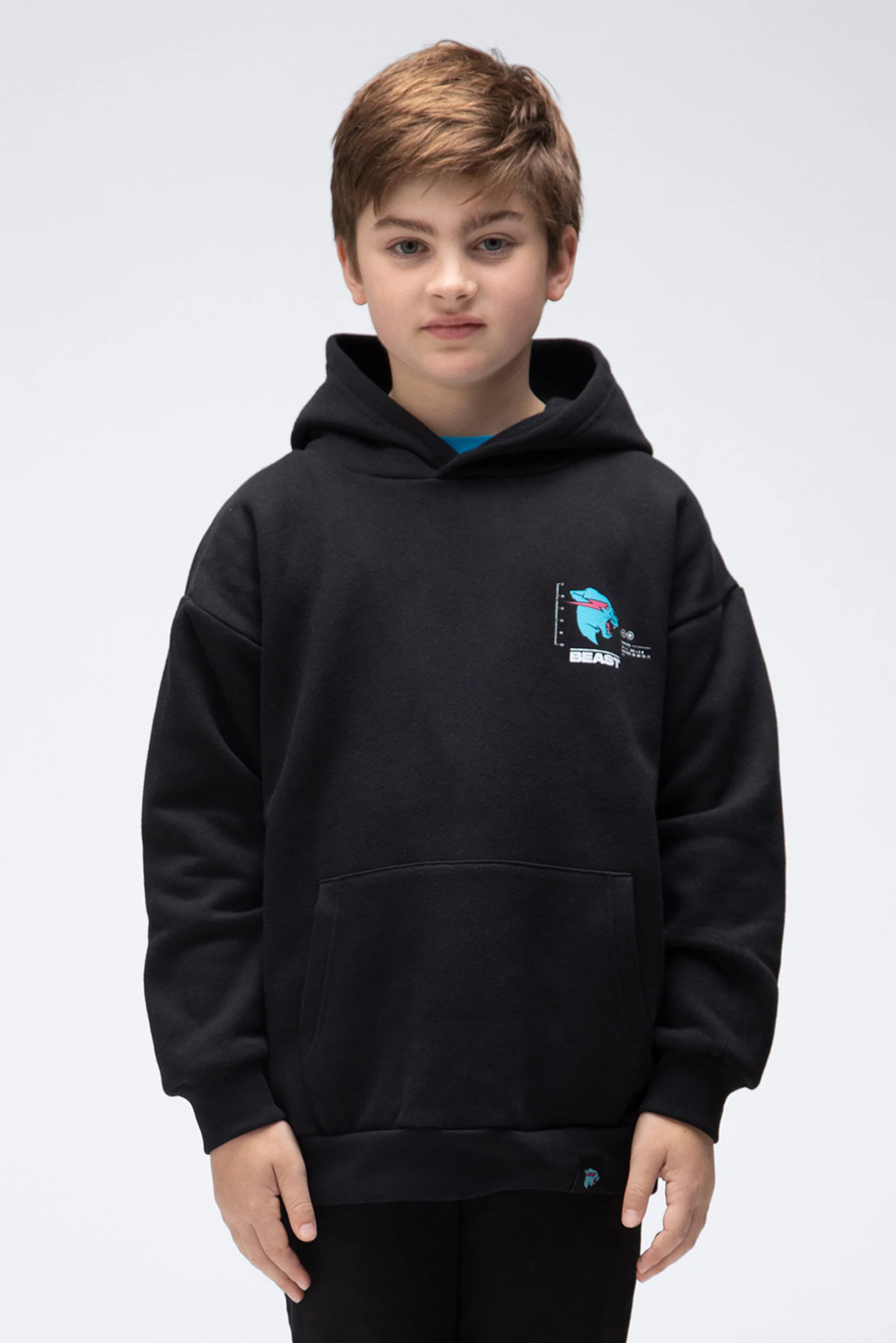 Youth Particle Hoodie - Black 2 Youth Particle Hoodie - Black