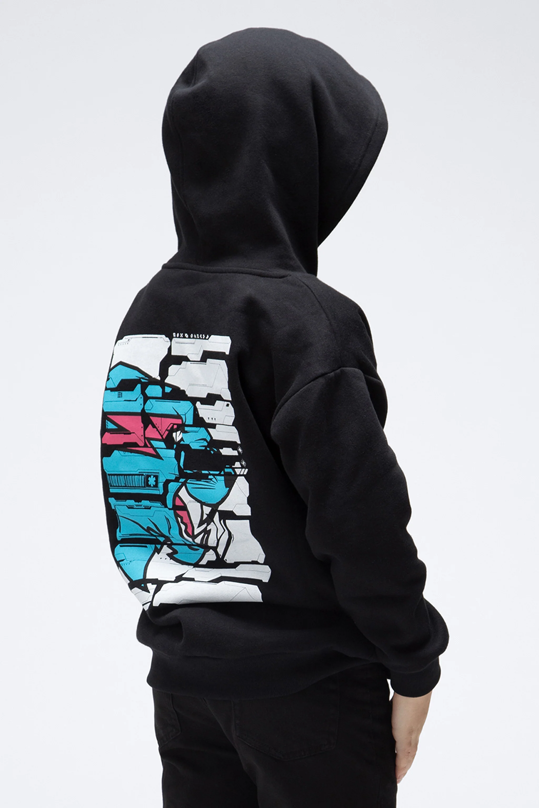 Youth Particle Hoodie - Black 3 Youth Particle Hoodie - Black