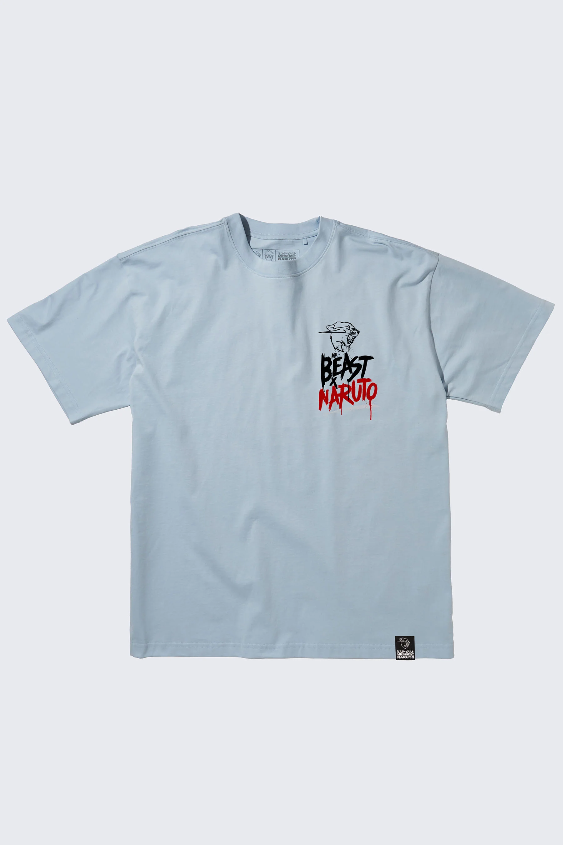 MrBeast x NARUTO Gaka Tee 2 MrBeast x NARUTO Gaka Tee