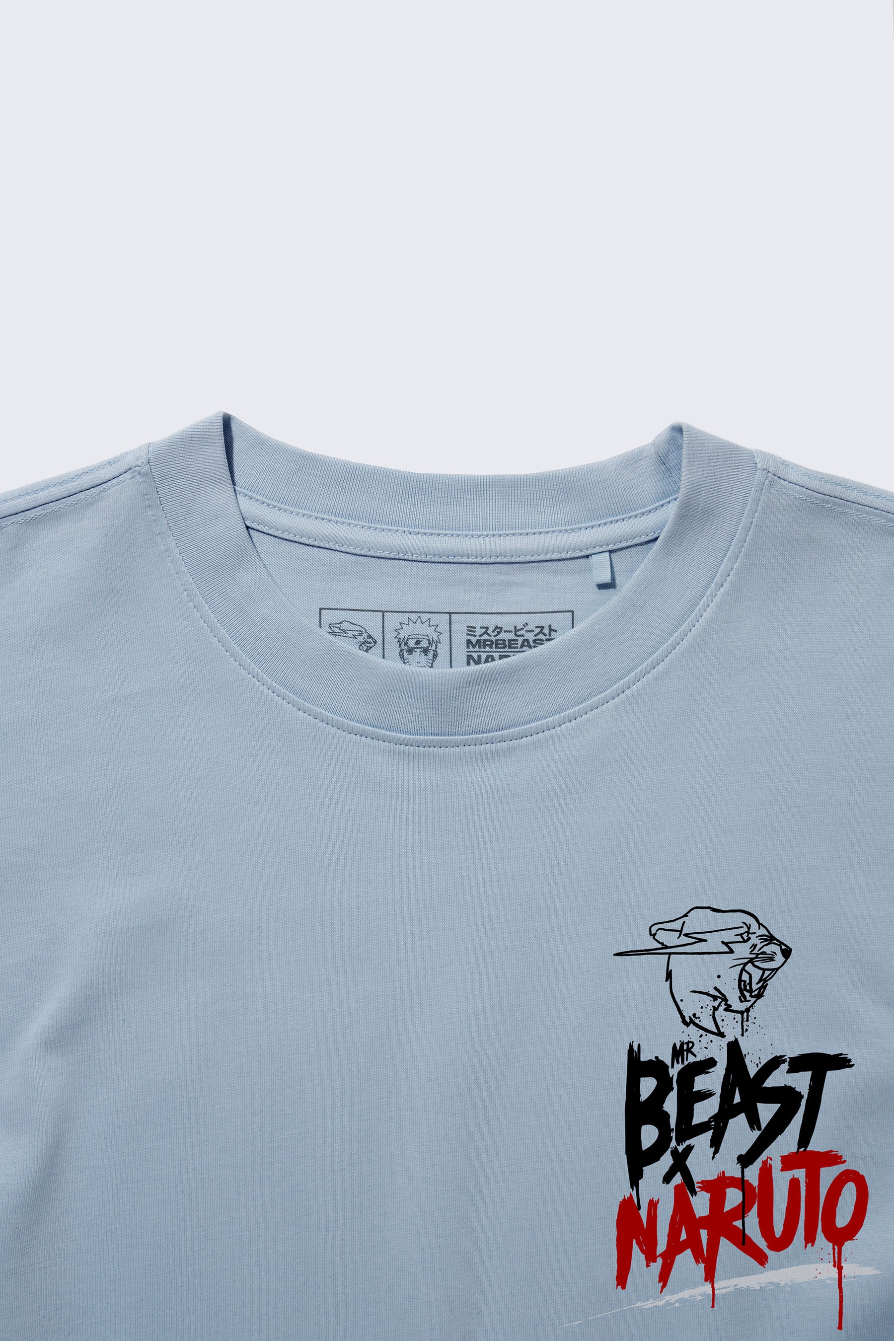 MrBeast x NARUTO Gaka Tee 3 MrBeast x NARUTO Gaka Tee