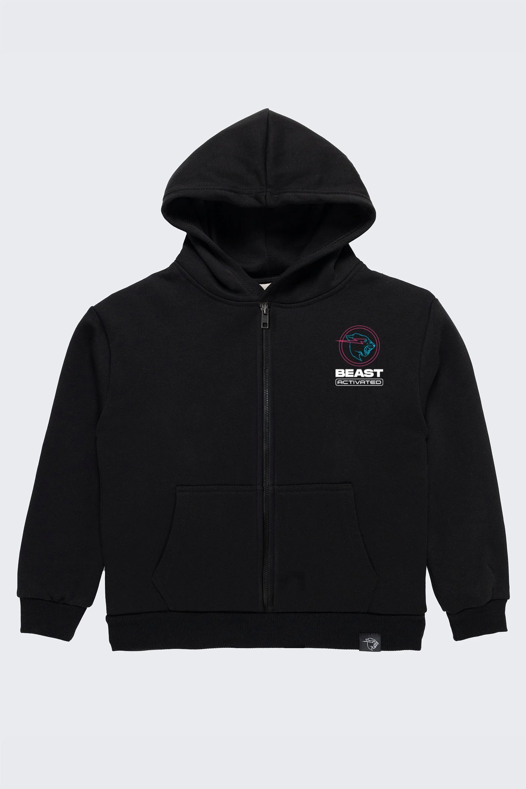 Glow In The Dark Beast Activated Zip Hoodie