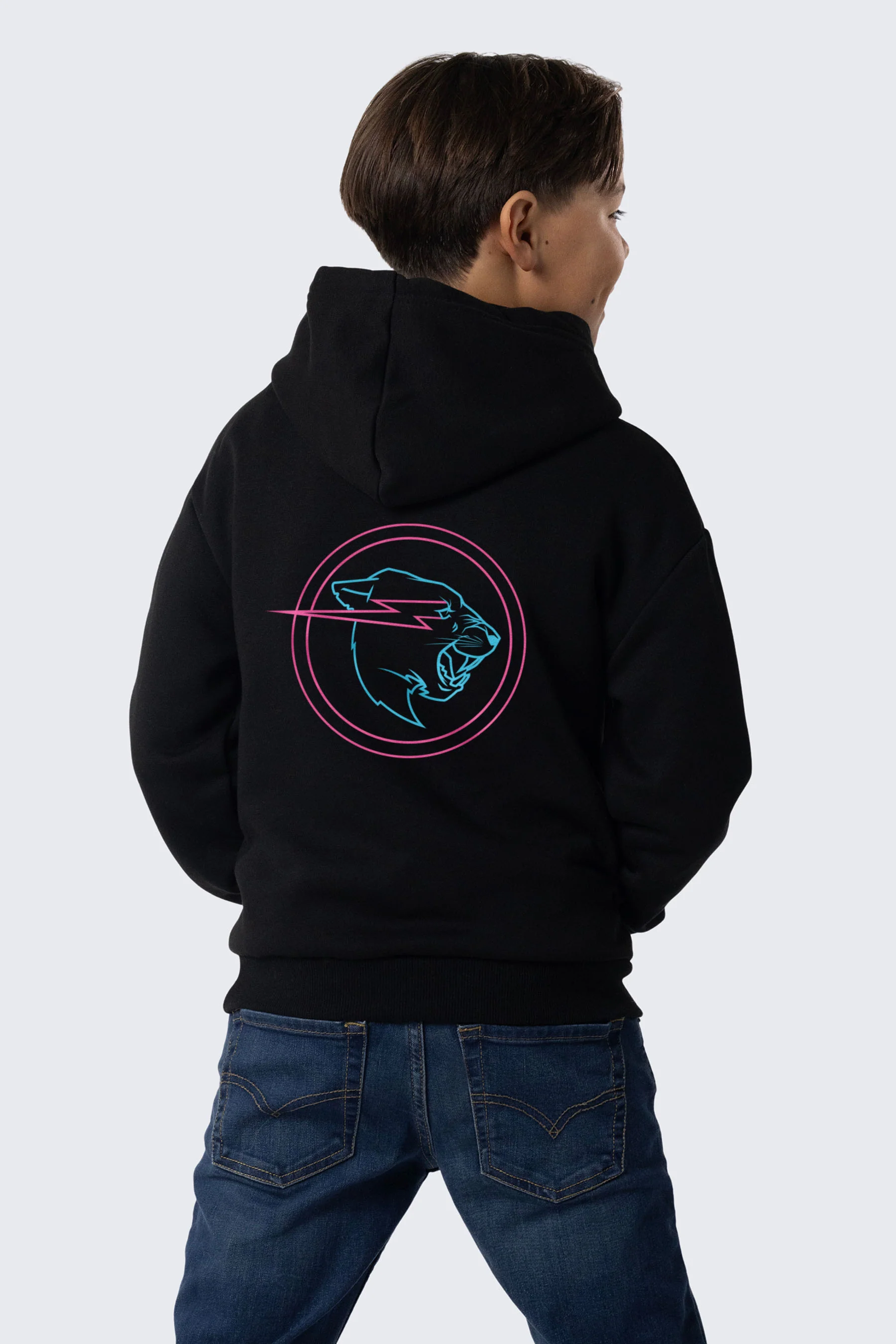 Glow In The Dark Beast Activated Zip Hoodie 5 Glow In The Dark Beast Activated Zip Hoodie