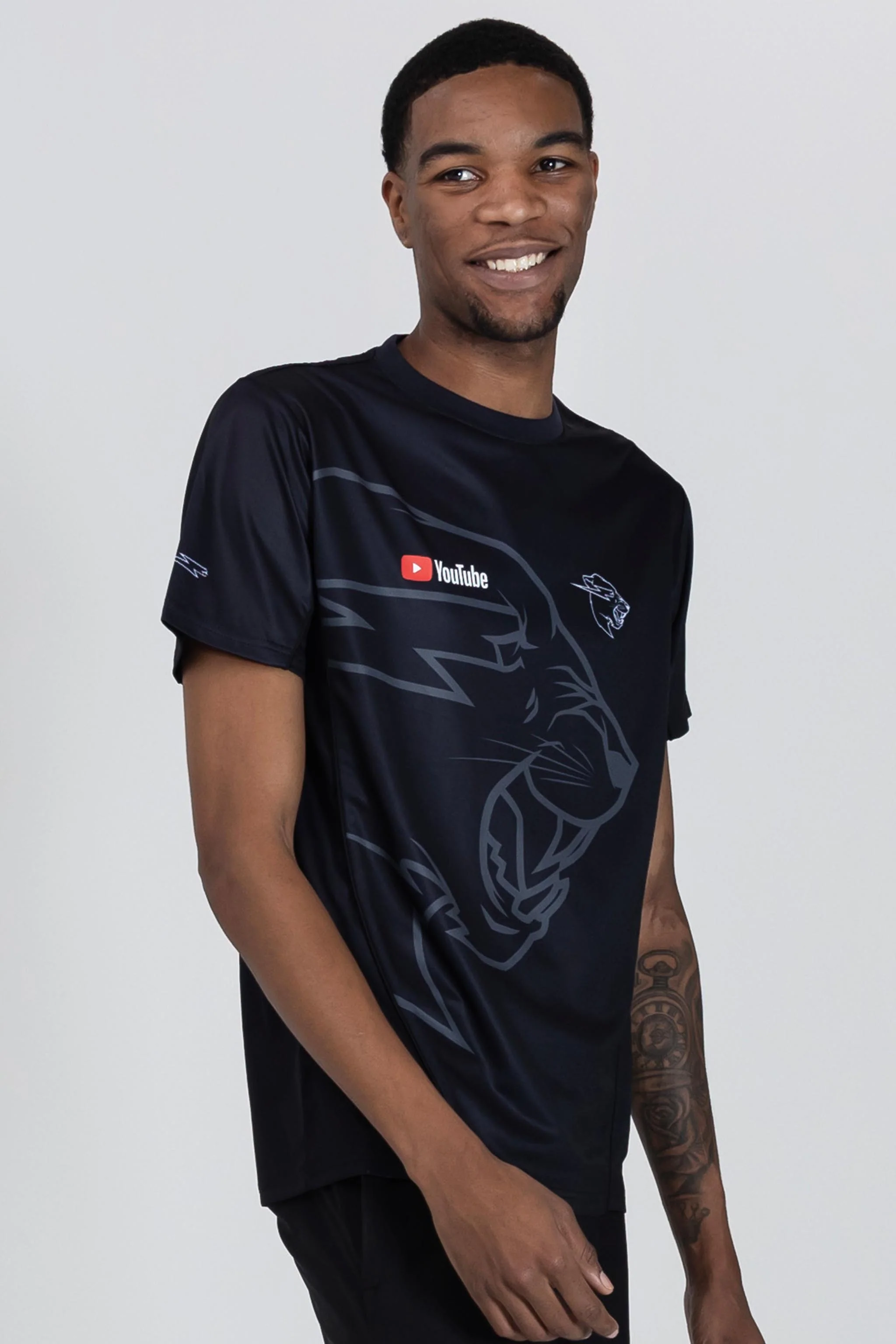 MrBeast x Youtube #1 Team Jersey - Black 11 MrBeast x Youtube #1 Team Jersey - Black