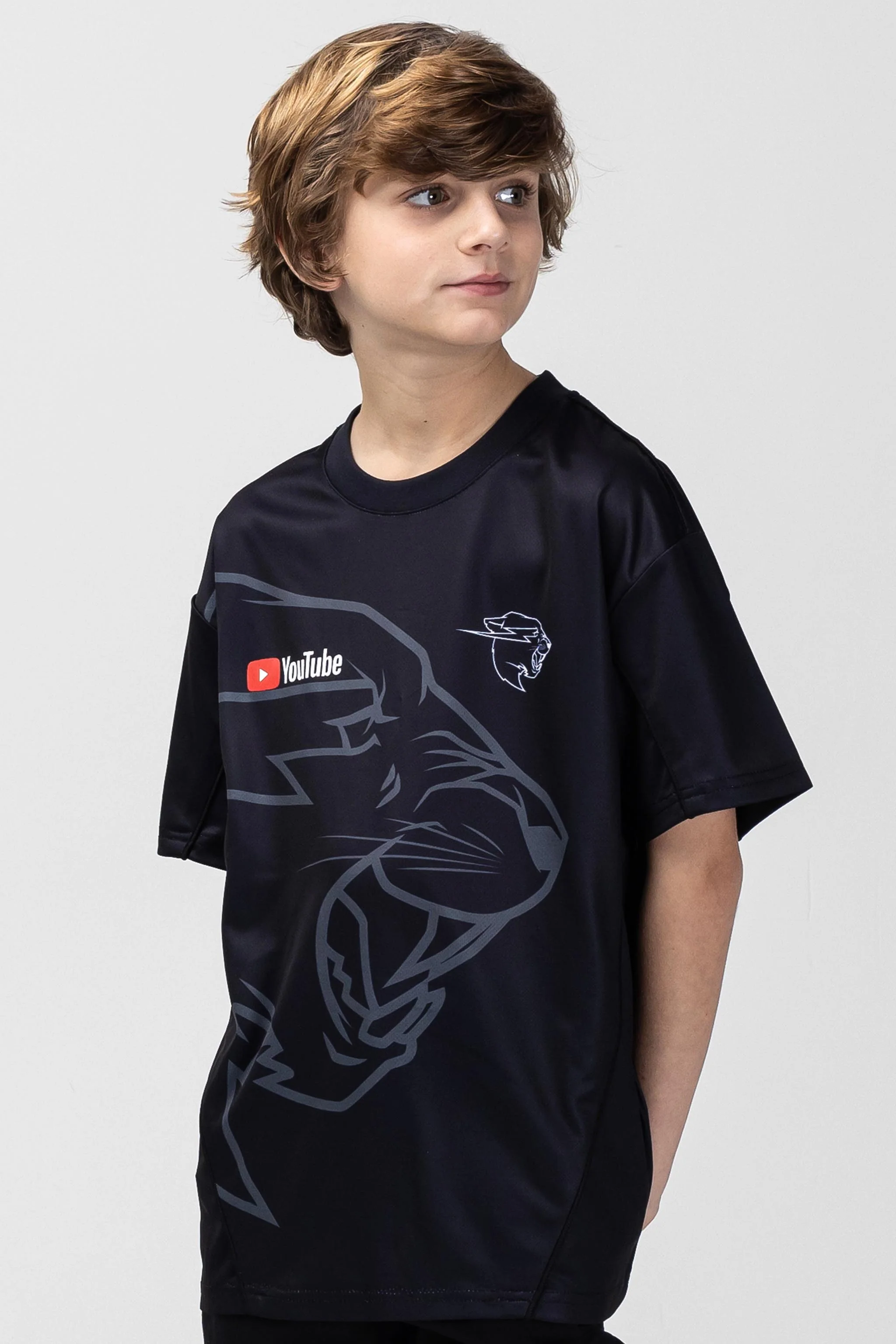MrBeast x Youtube #1 Team Jersey - Black 8 MrBeast x Youtube #1 Team Jersey - Black