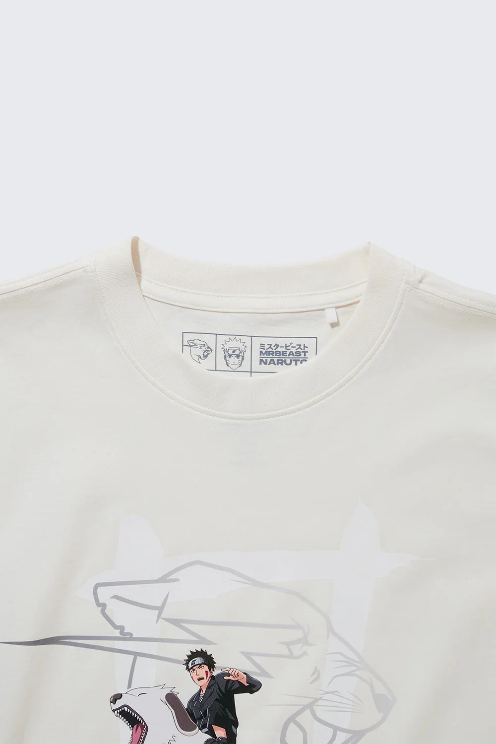 MrBeast x NARUTO Kiba And Akamaru Tee 2 MrBeast x NARUTO Kiba And Akamaru Tee