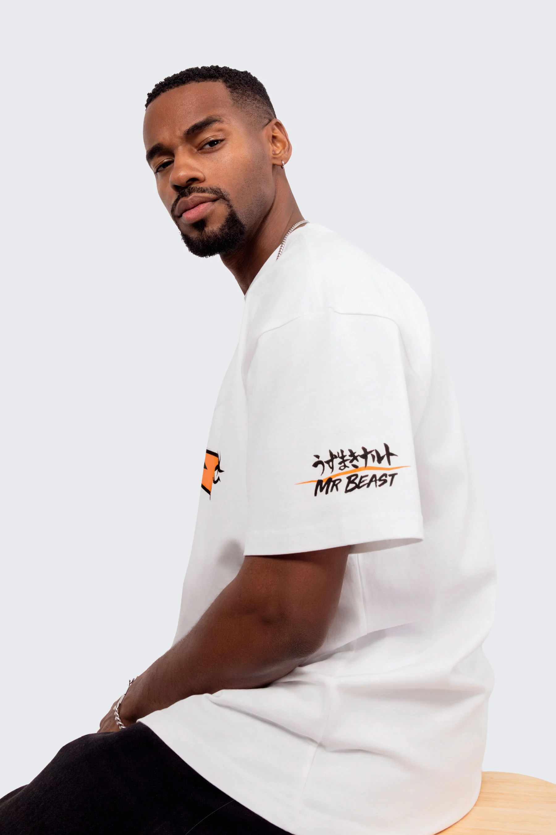 MrBeast x NARUTO Uzumaki Flash Tee 4 MrBeast x NARUTO Uzumaki Flash Tee