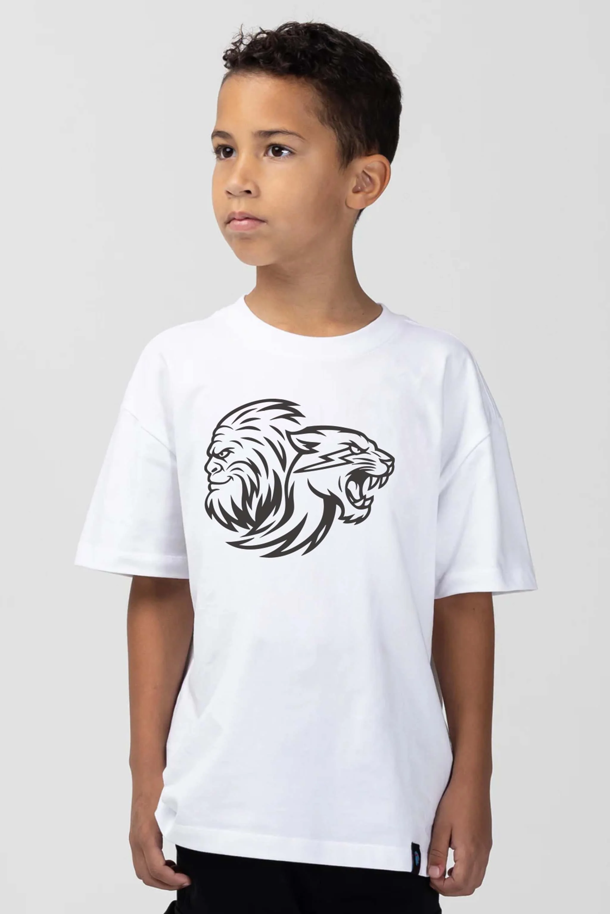 MrBeast x Jack Links Feed the Beasts Tonal Tee - White 3 MrBeast x Jack Links Feed the Beasts Tonal Tee - White