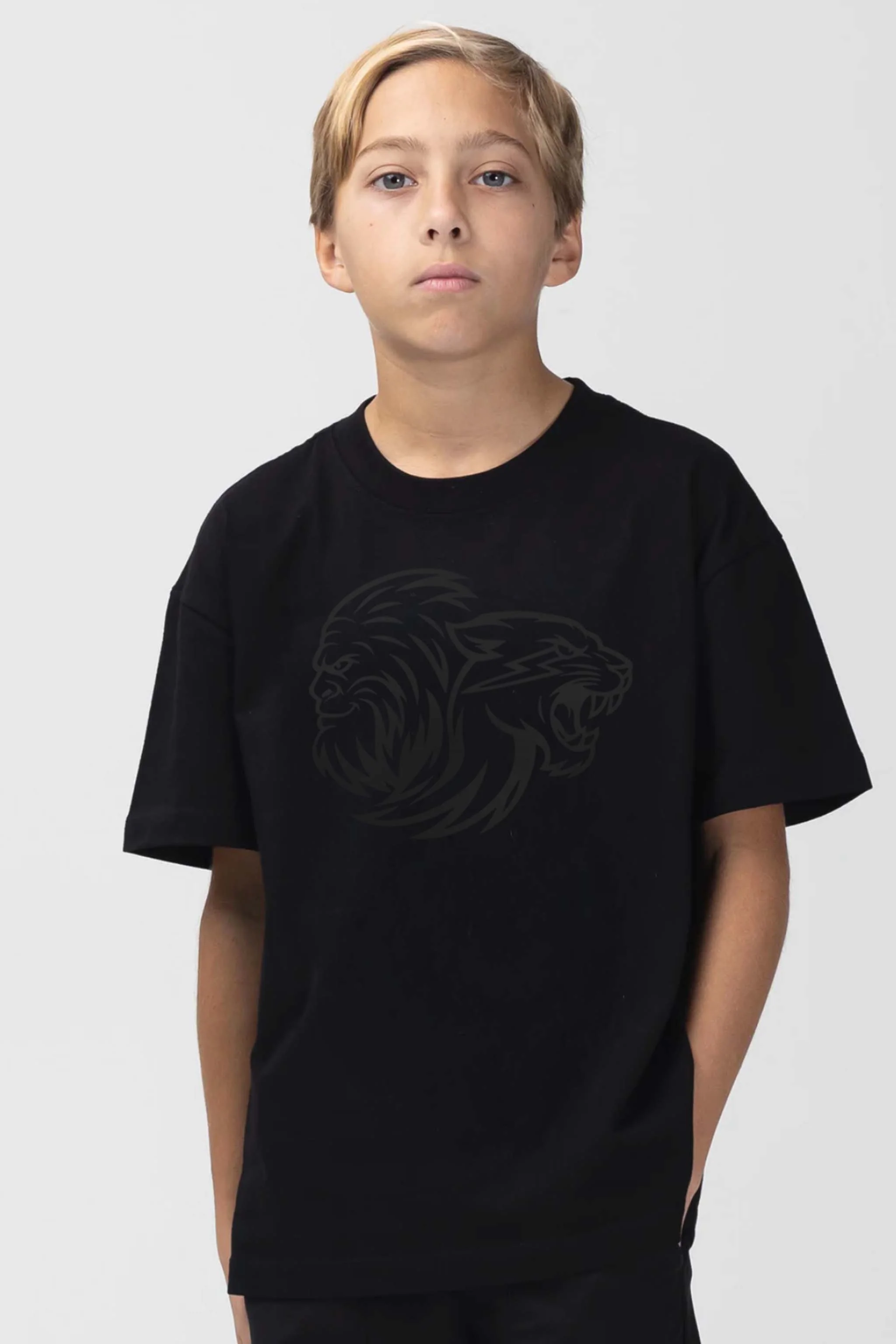 MrBeast x Jack Links Feed the Beasts Tonal Tee - Black 3 MrBeast x Jack Links Feed the Beasts Tonal Tee - Black