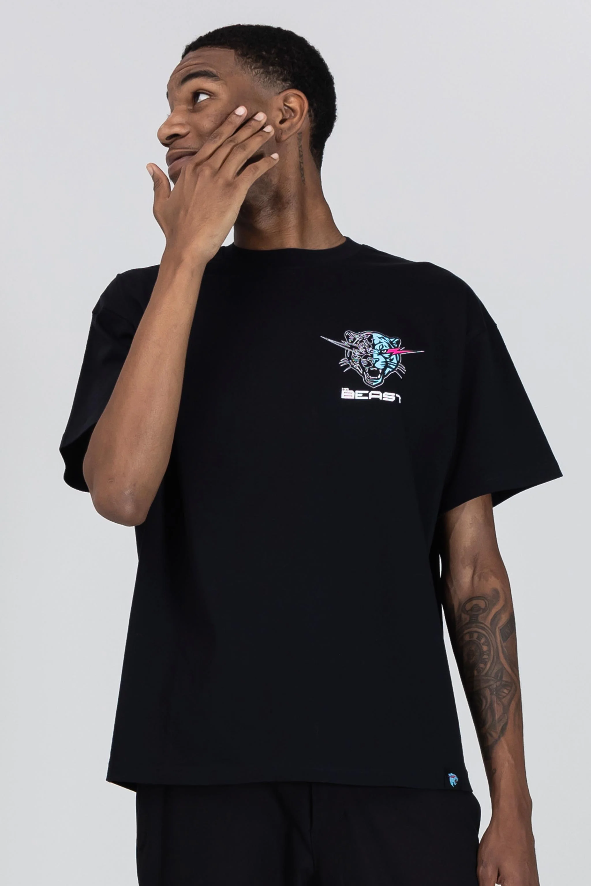Clone Tee - Black 7 Clone Tee - Black