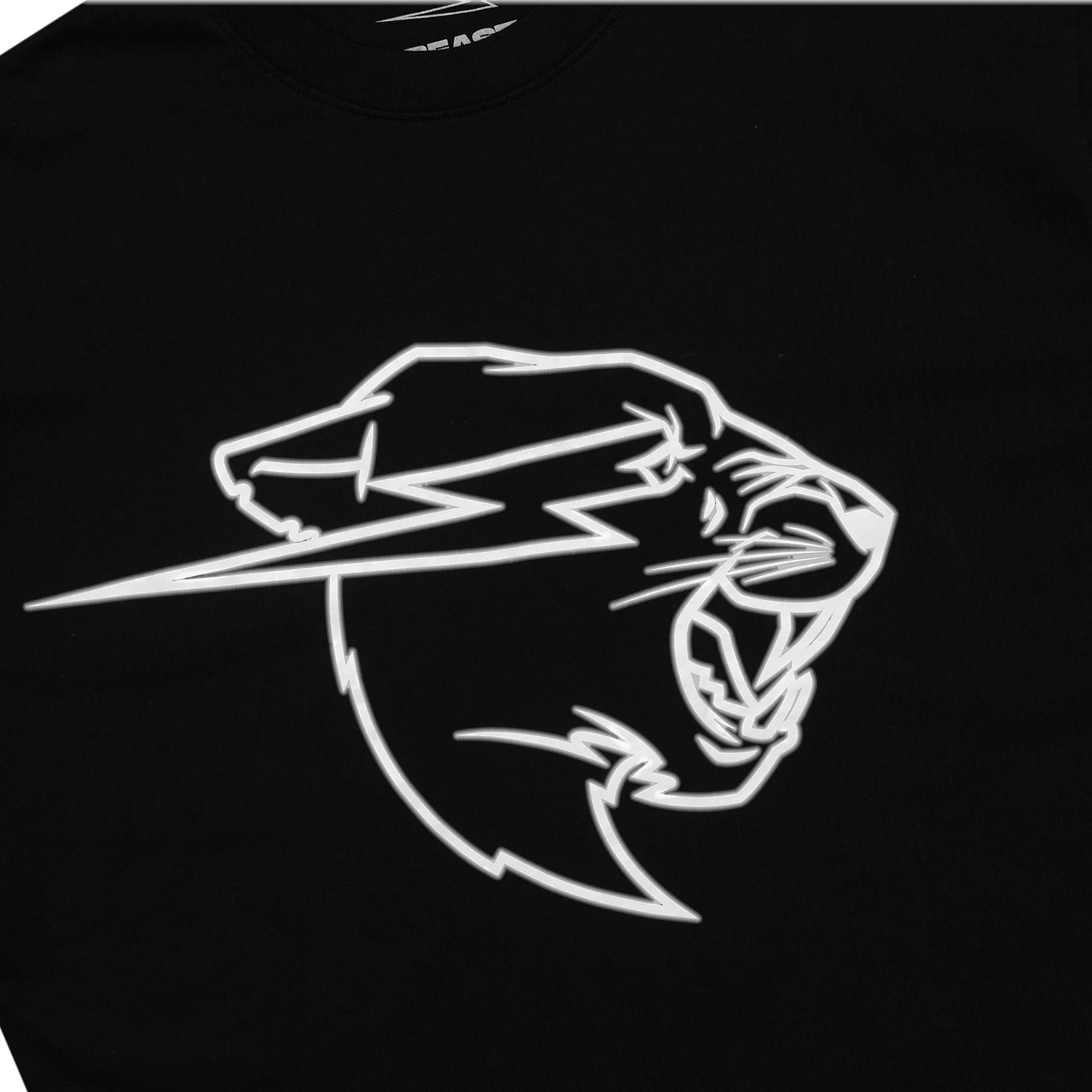 Beast Panther UV Reactive S/Sleeve Tee - Black/Pink 2 Beast Panther UV Reactive S/Sleeve Tee - Black/Pink