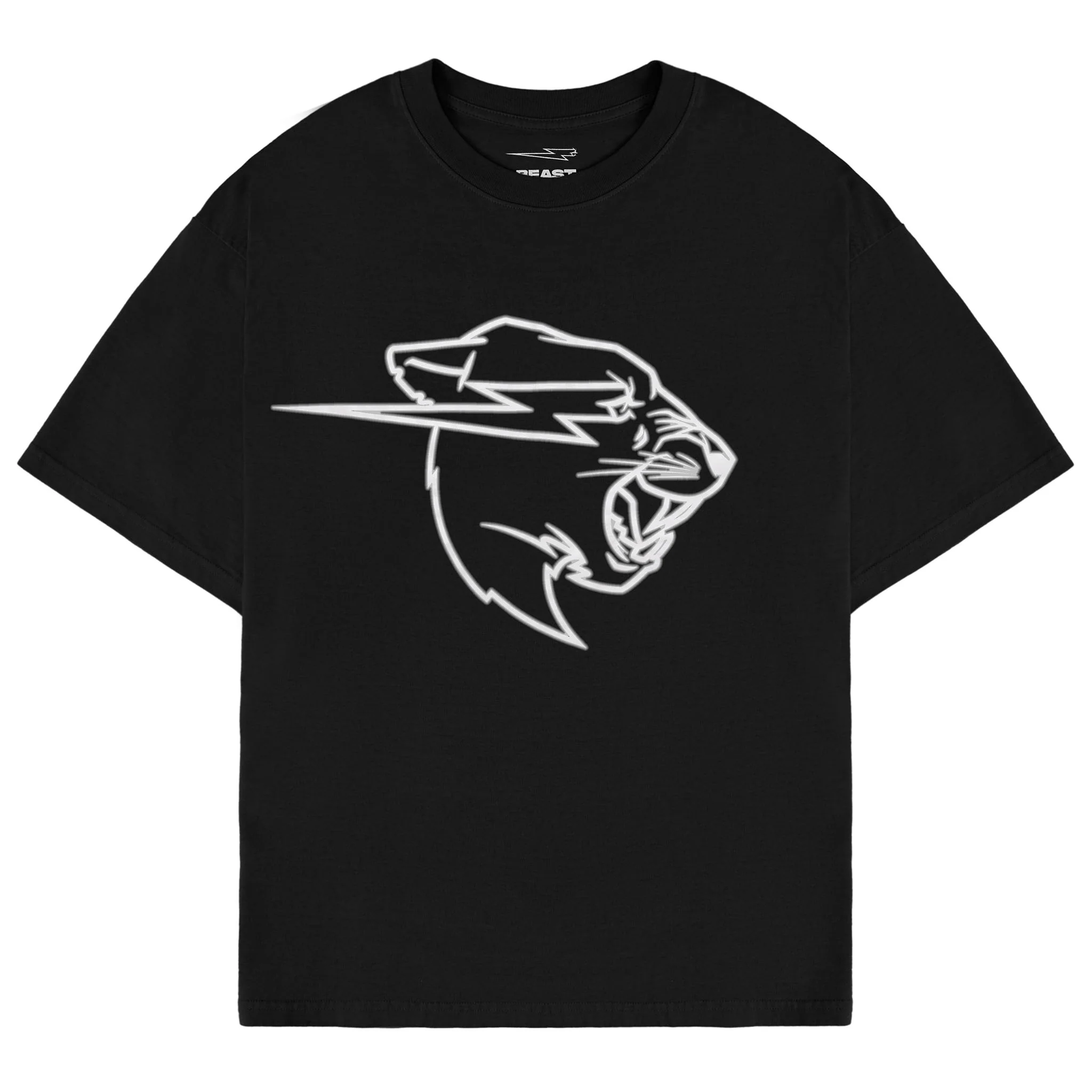 Beast Panther UV Reactive S/Sleeve Tee - Black/Pink 6 Beast Panther UV Reactive S/Sleeve Tee - Black/Pink