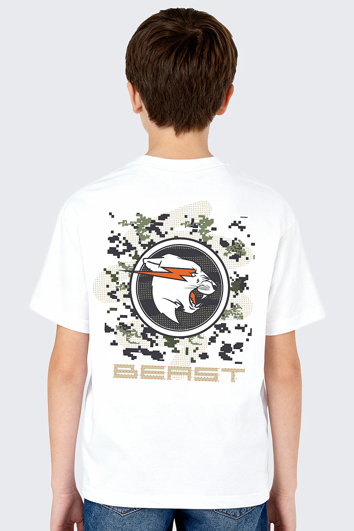 Youth 8 Bit Camo Tee 11 Youth 8 Bit Camo Tee