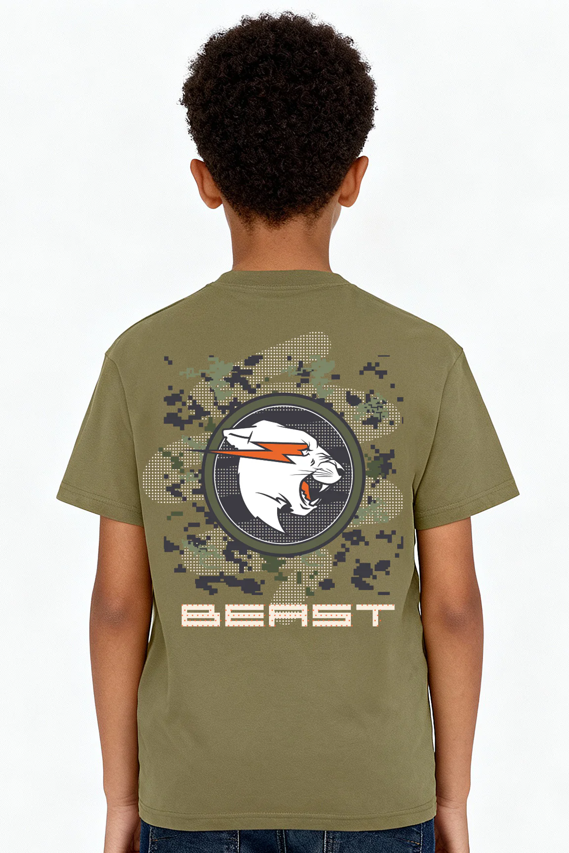 Youth 8 Bit Camo Tee 6 Youth 8 Bit Camo Tee