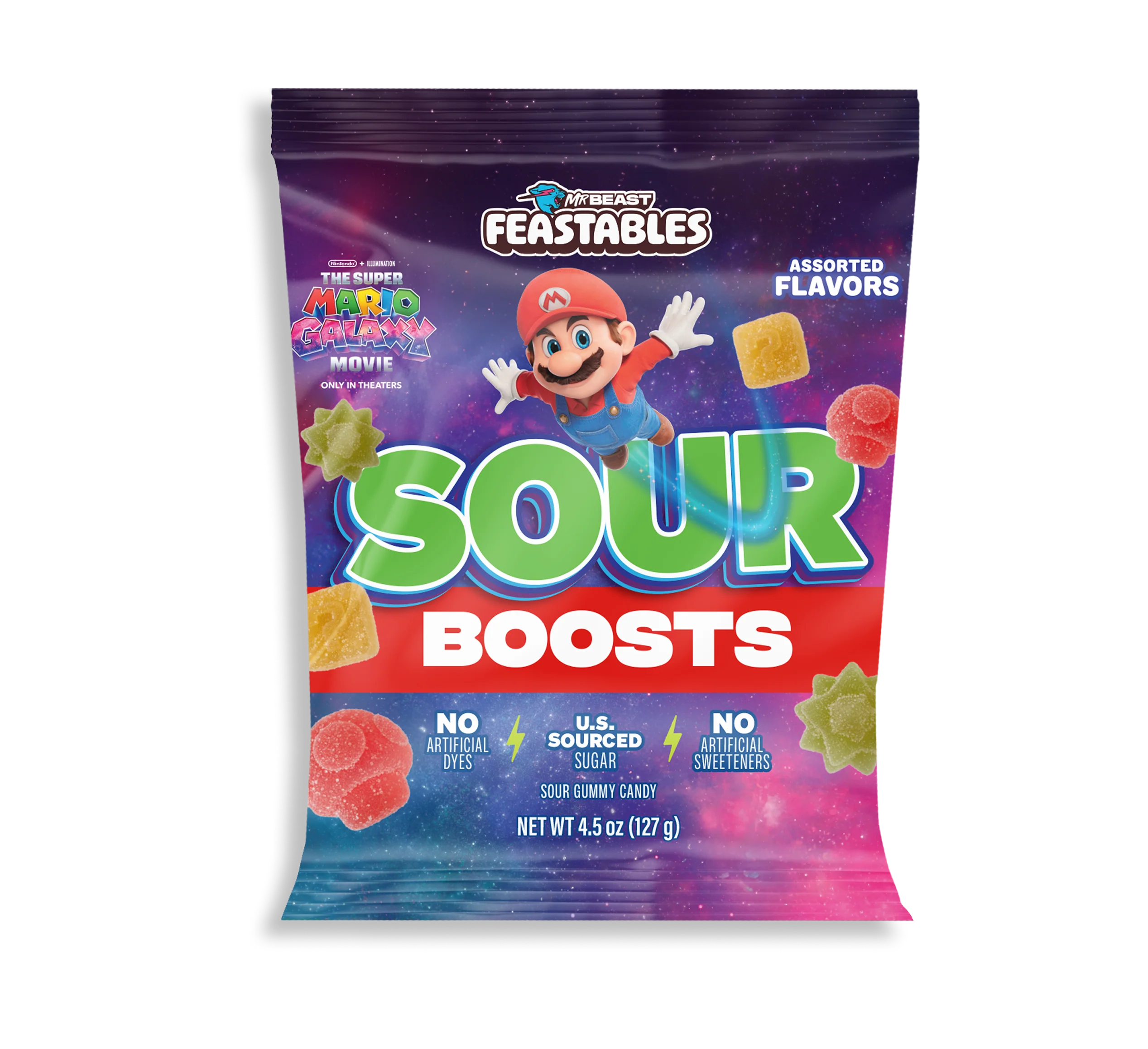 Mario - Sour Boosts - 12 Pack