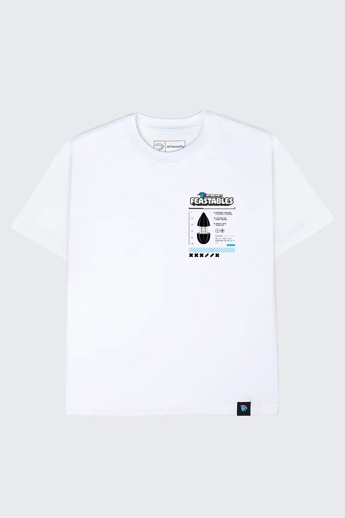 Youth Feastables Y2K Tee 6 Youth Feastables Y2K Tee