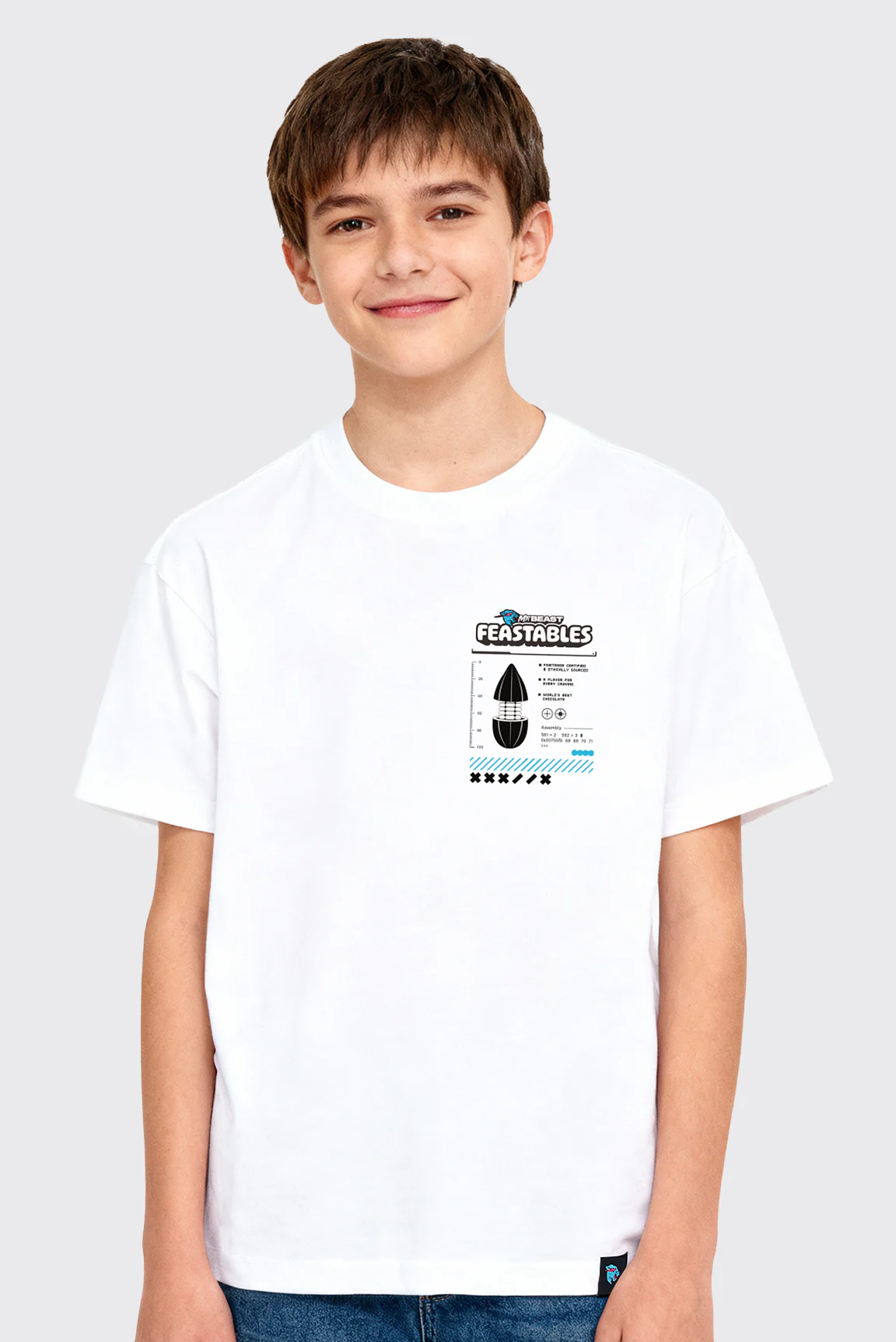 Youth Feastables Y2K Tee 7 Youth Feastables Y2K Tee