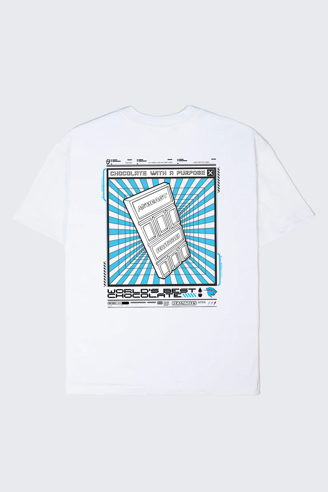 Youth Feastables Y2K Tee 8 Youth Feastables Y2K Tee