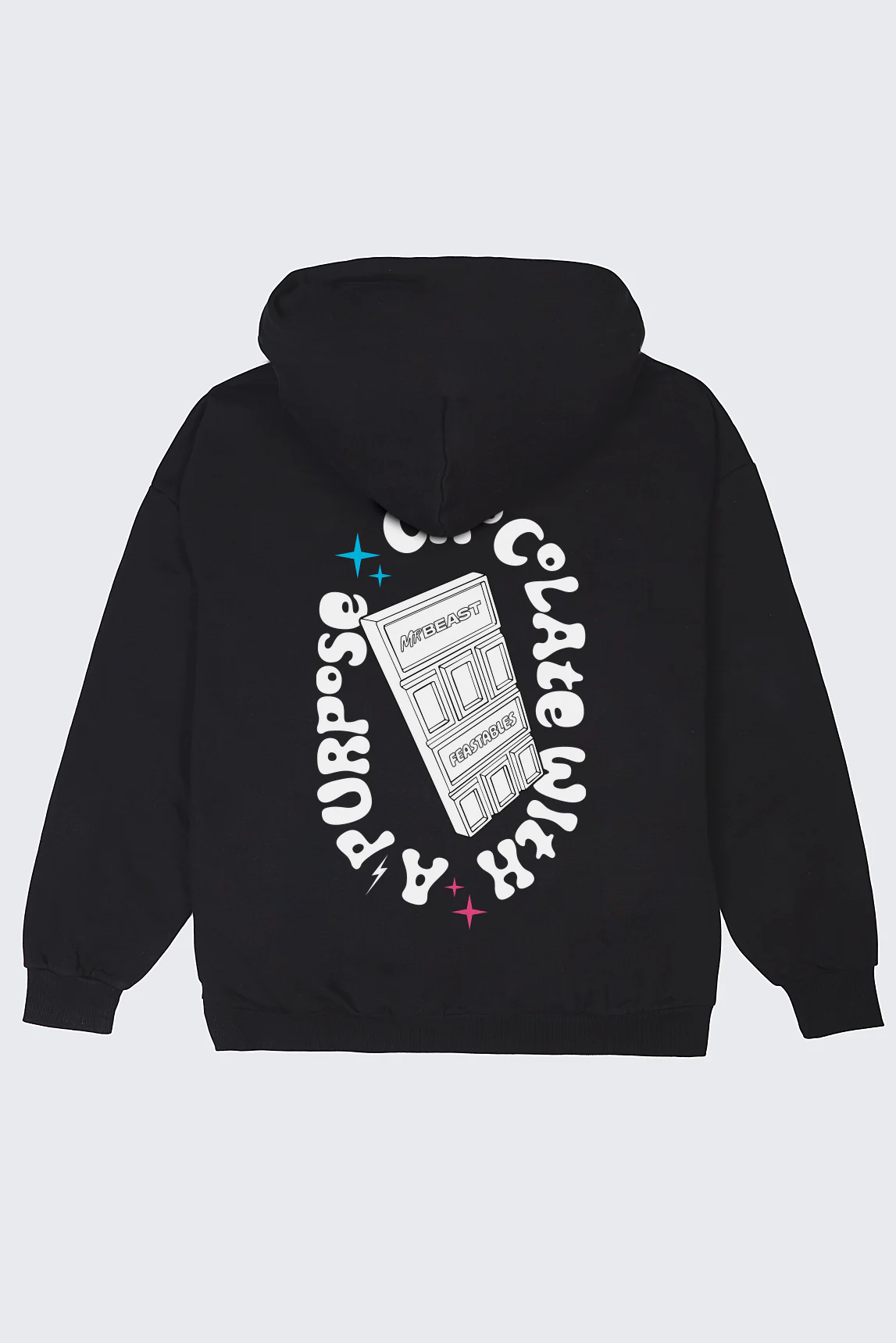Feastables Retro Hoodie - Black 4 Feastables Retro Hoodie - Black