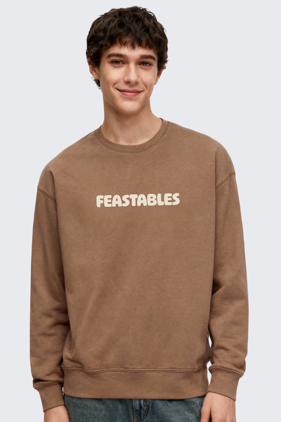 Feastables Retro Crew - Vintage Brown 3 Feastables Retro Crew - Vintage Brown