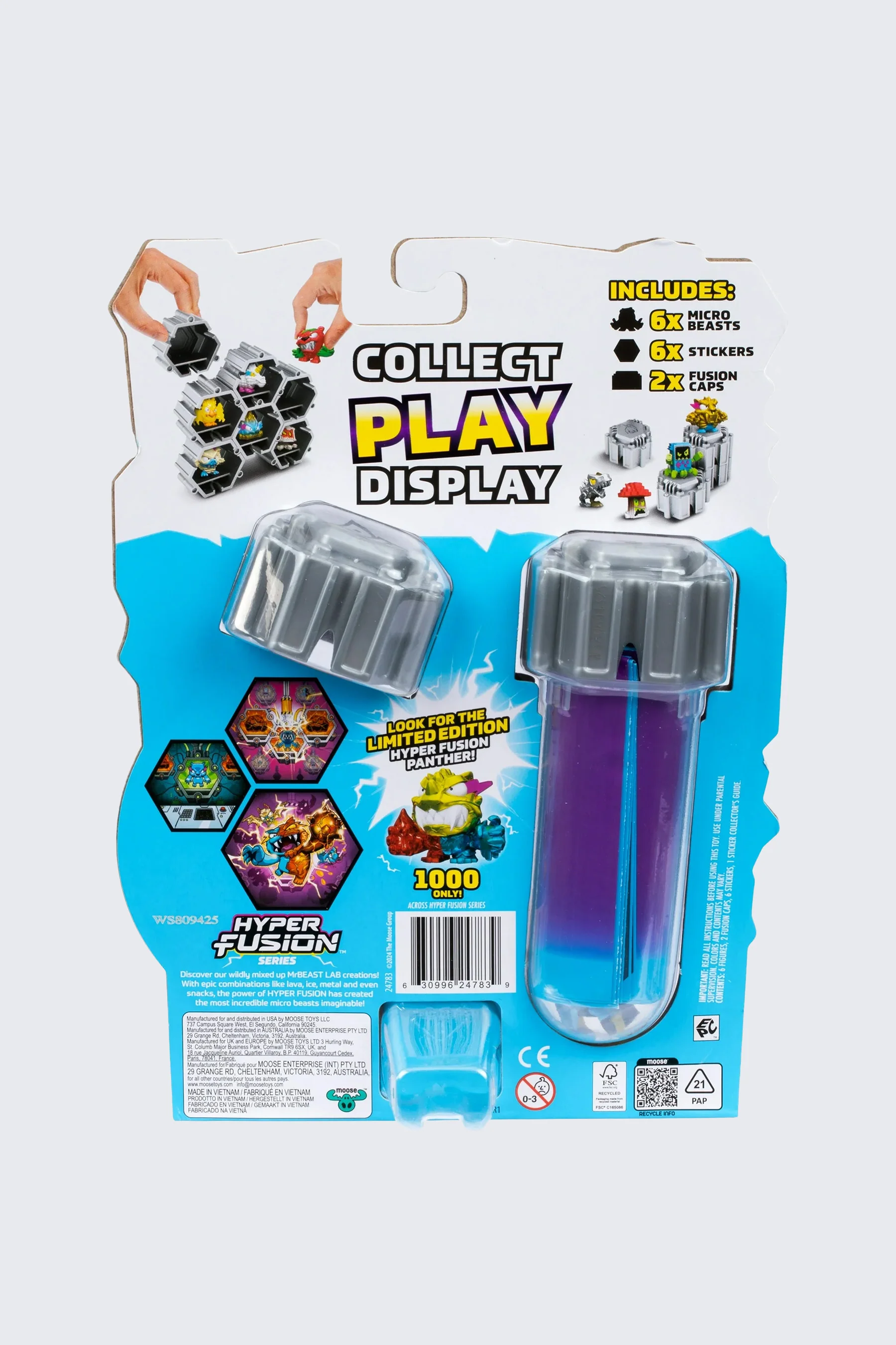 MrBeast Lab Swarms Lab Pack - Hyper Fusion Series, 6 Pack 3 MrBeast Lab Swarms Lab Pack - Hyper Fusion Series, 6 Pack
