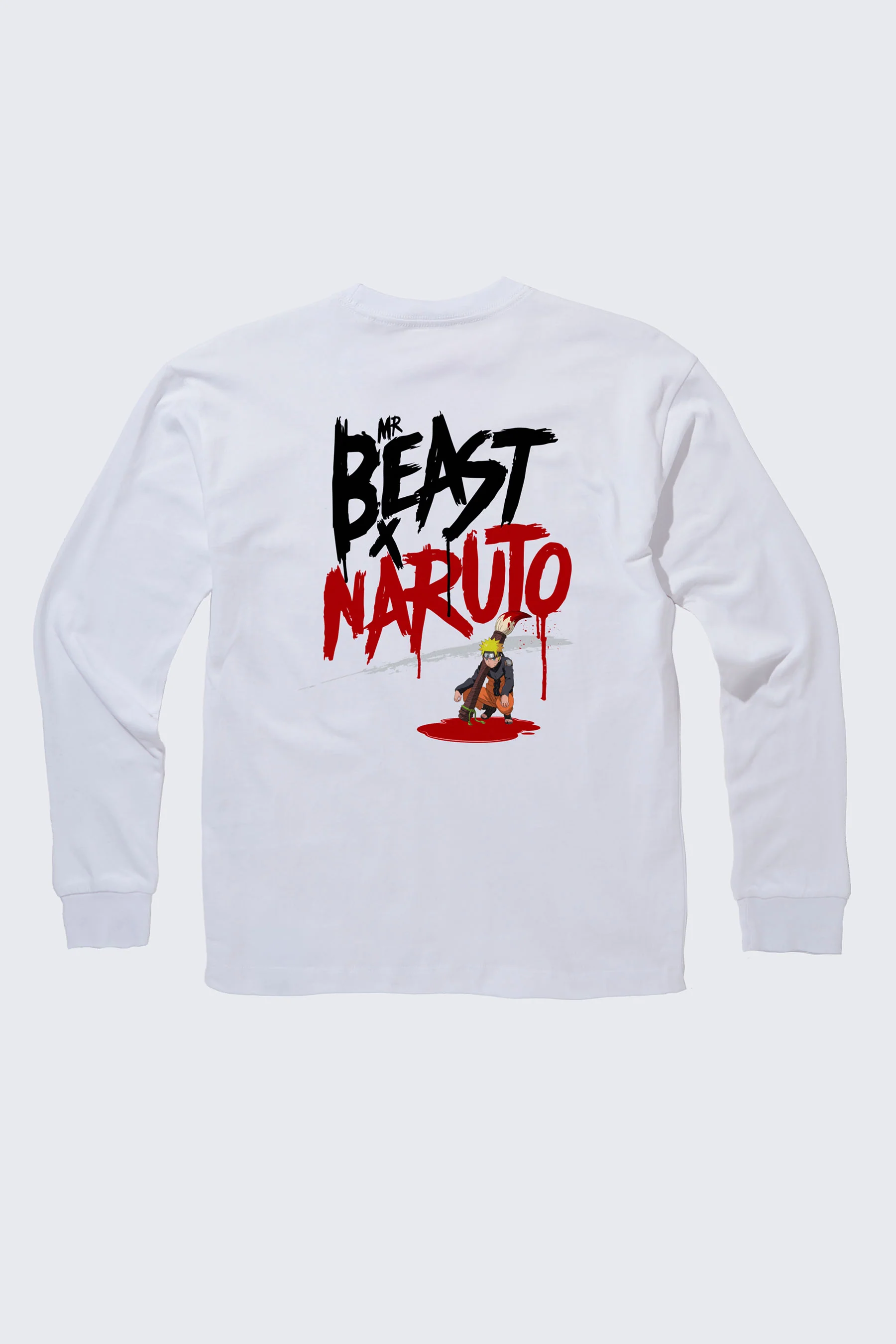 MrBeast x NARUTO Gaka Long Sleeve Tee