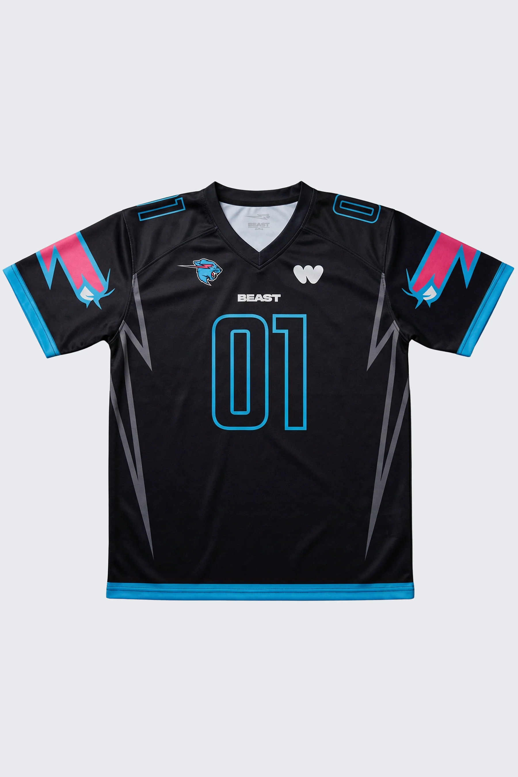 ALL PROCEEDS TO CHARITY -- Beast x Whatnot Football jersey