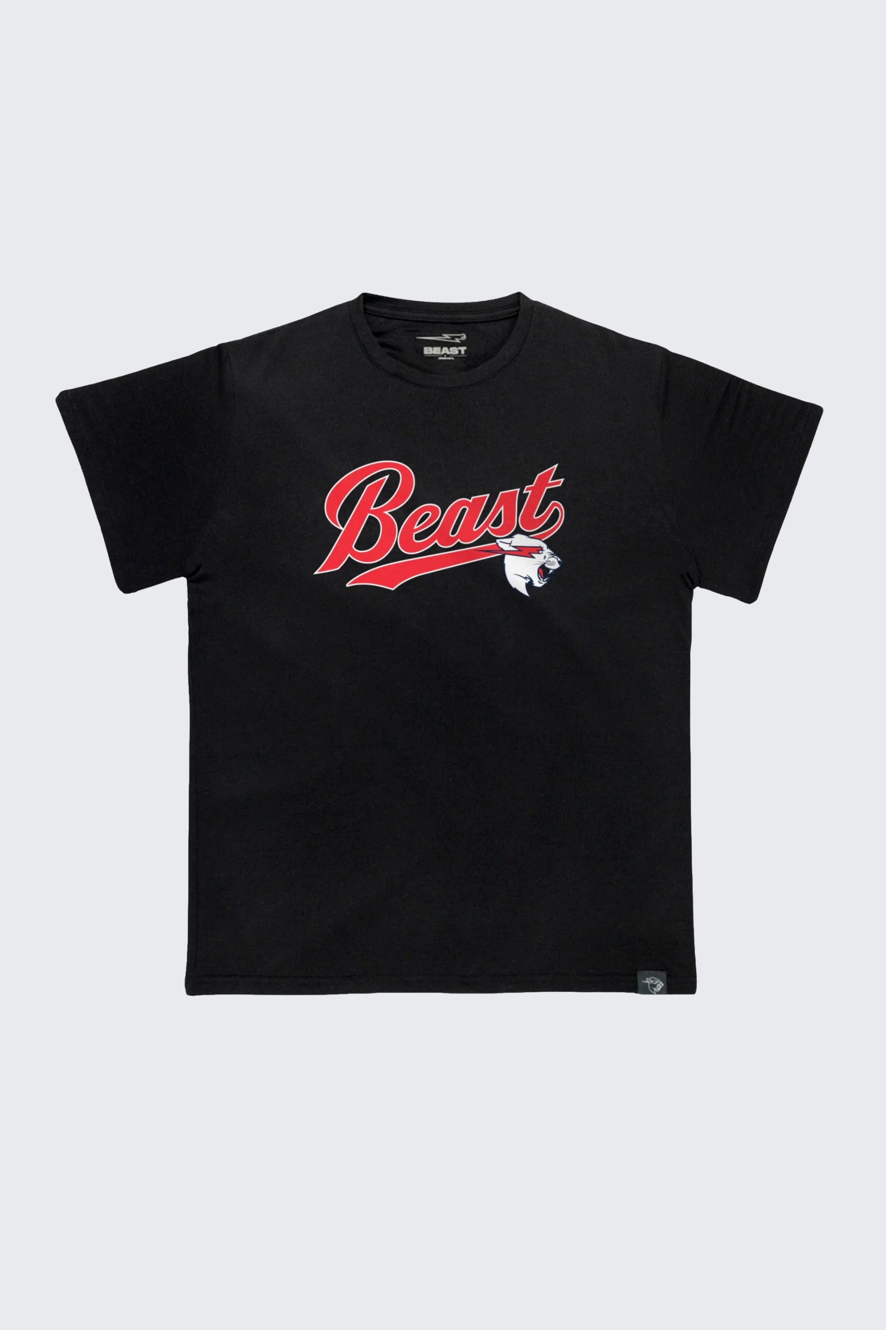 Beast Script Baseball Tee 10 Beast Script Baseball Tee