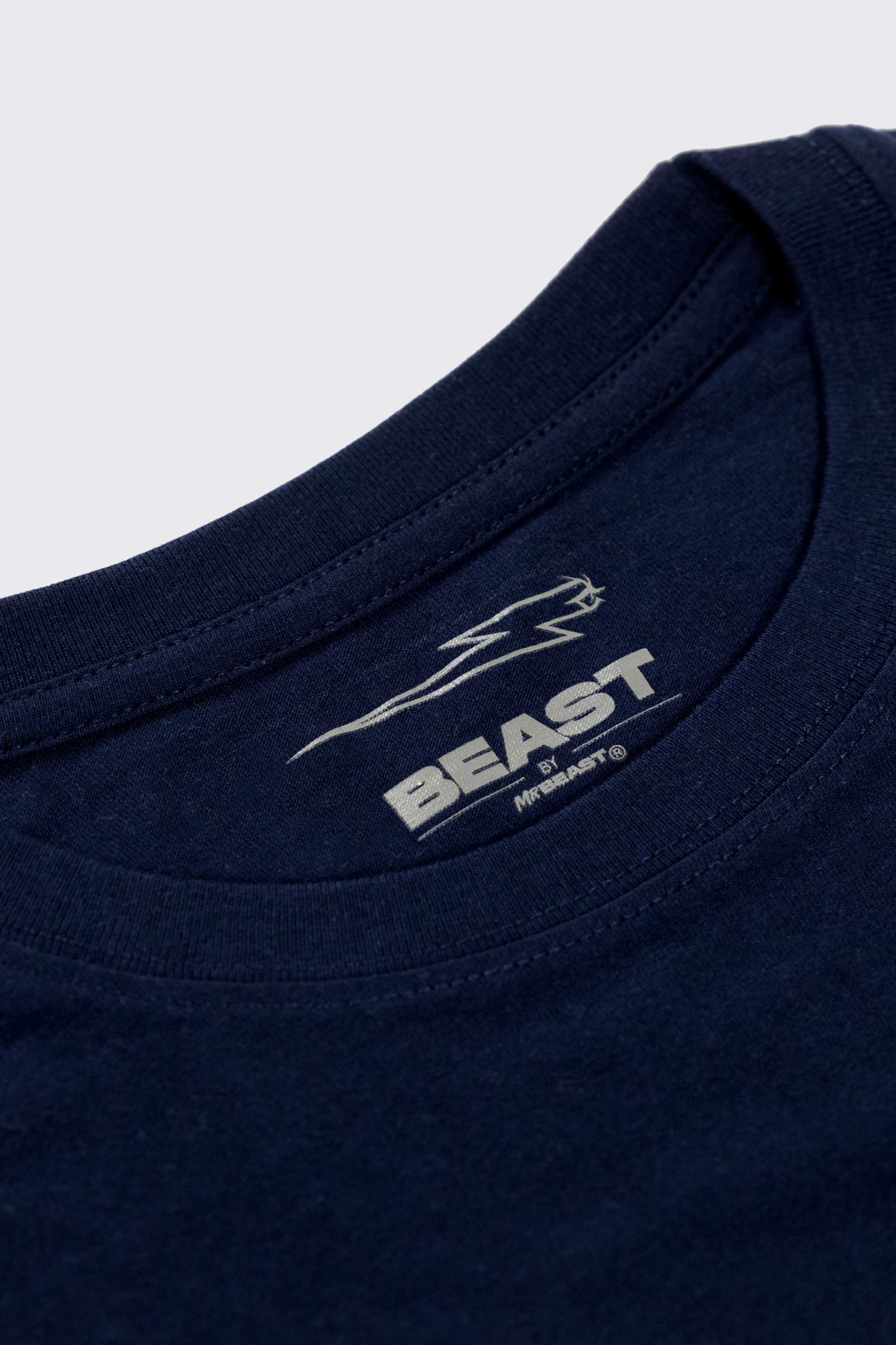 Beast Script Baseball Tee 3 Beast Script Baseball Tee