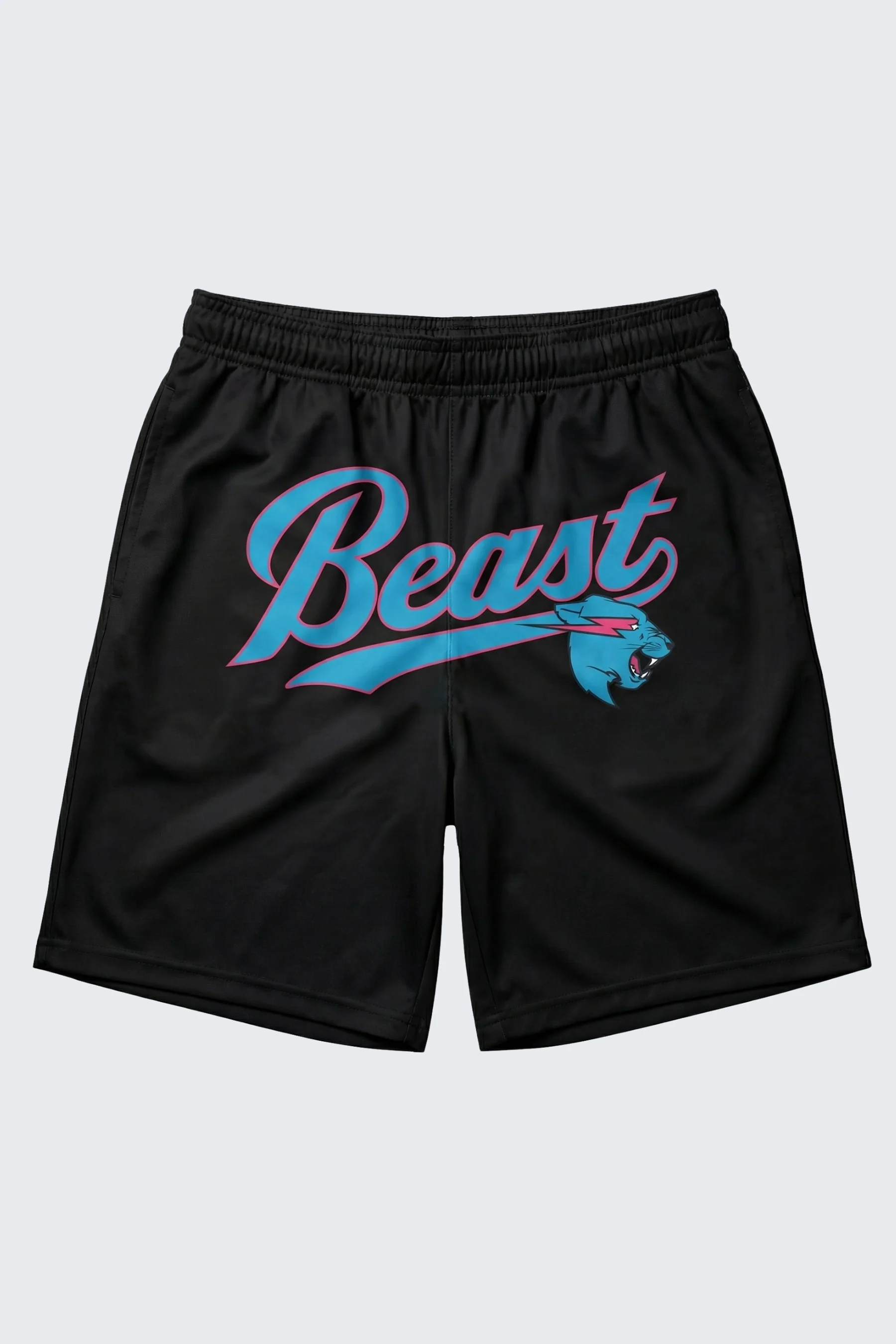 Beast Script Baseball Shorts