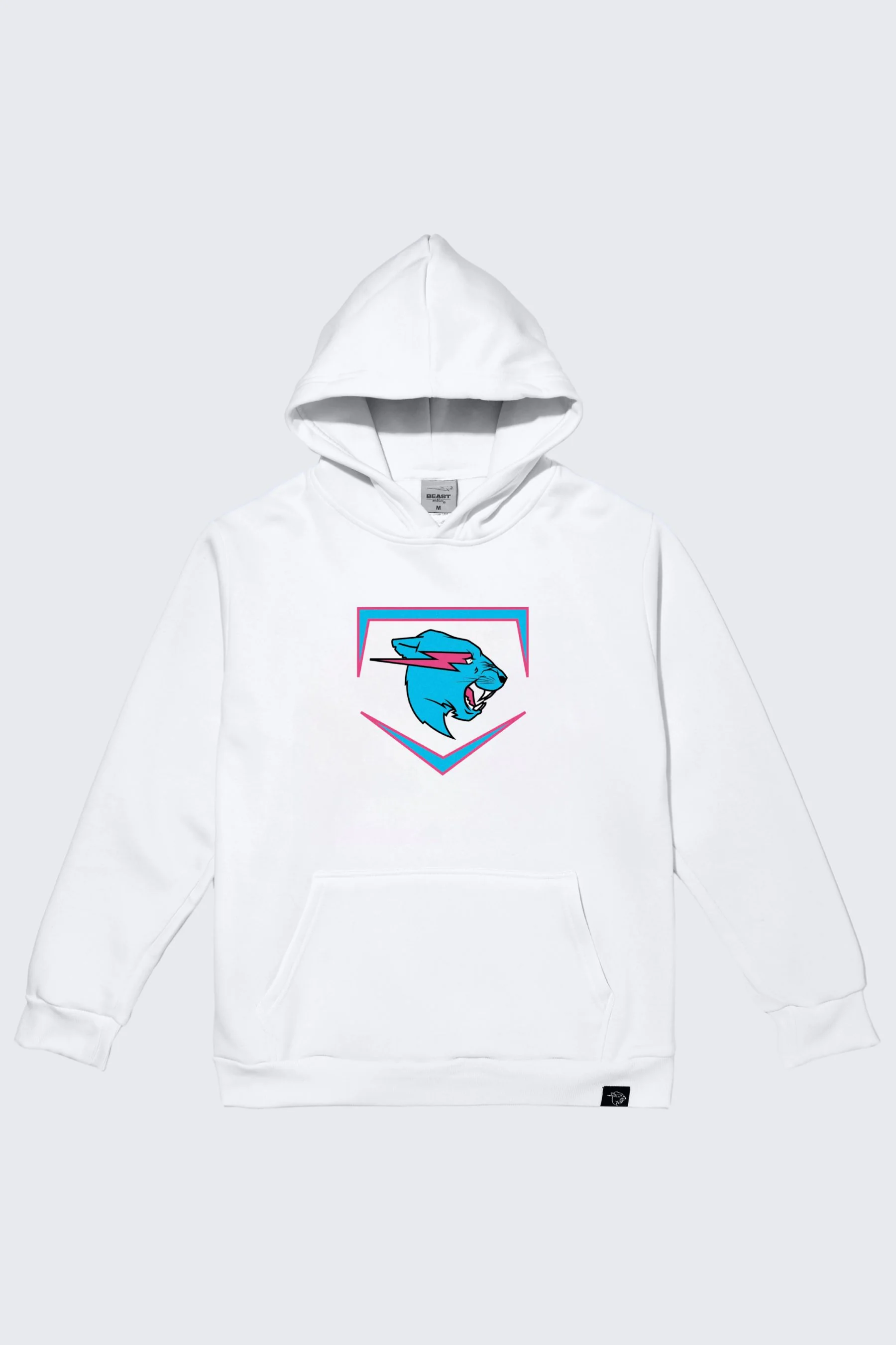 Beast Edition Plate Hoodie + 2 Pack Baseballs Bundle - White 3 White / SM (6/7)