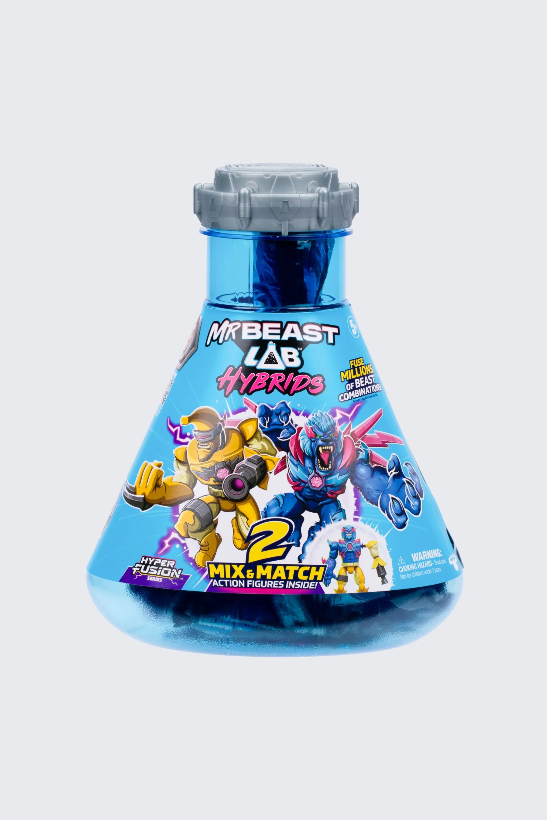 MrBeast Lab Hybrids Action Figure 2-pack – Hyper Fusion Series 13 MrBeast Lab Hybrids Action Figure 2-pack – Hyper Fusion Series