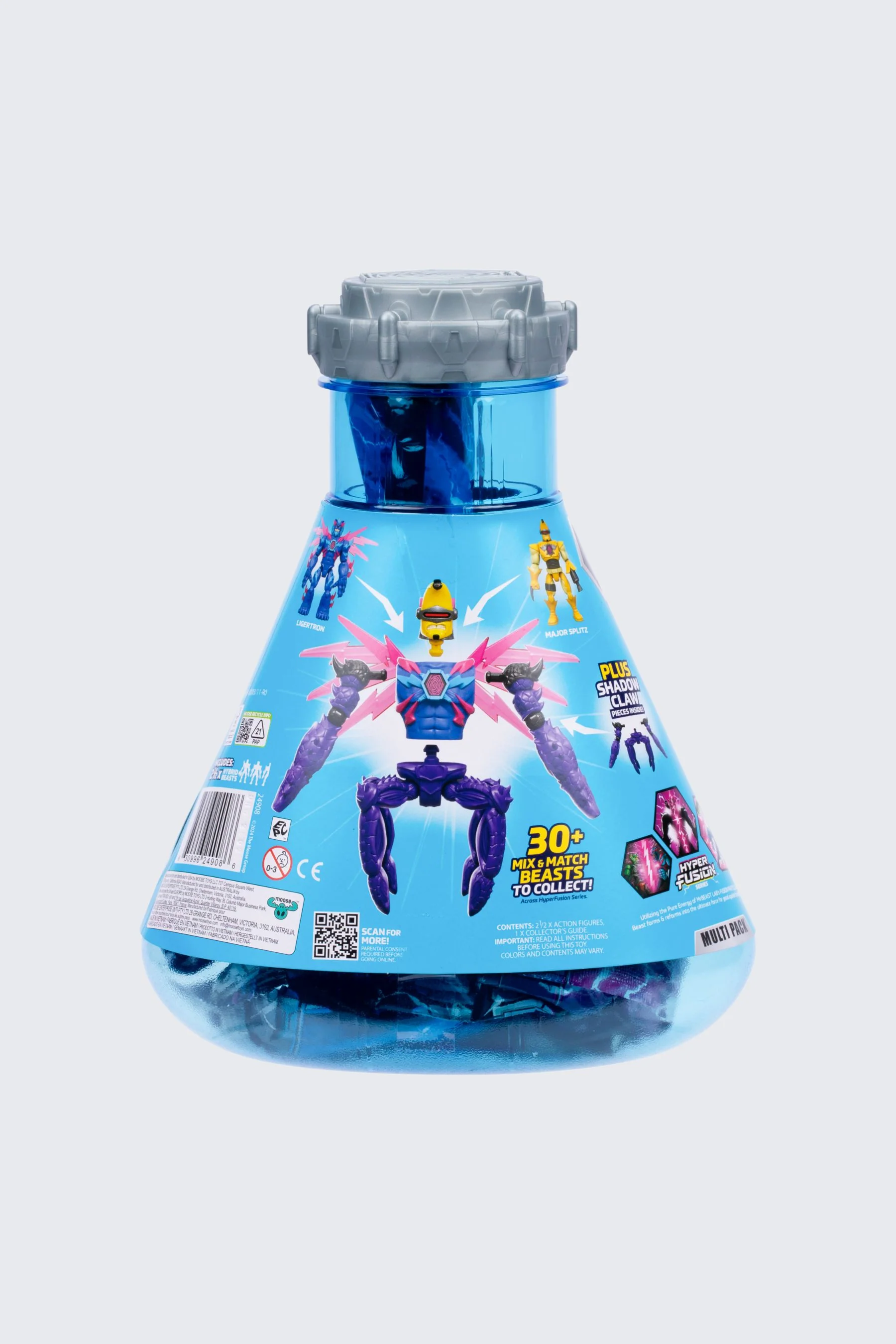 MrBeast Lab Hybrids Action Figure 2-pack – Hyper Fusion Series 14 MrBeast Lab Hybrids Action Figure 2-pack – Hyper Fusion Series