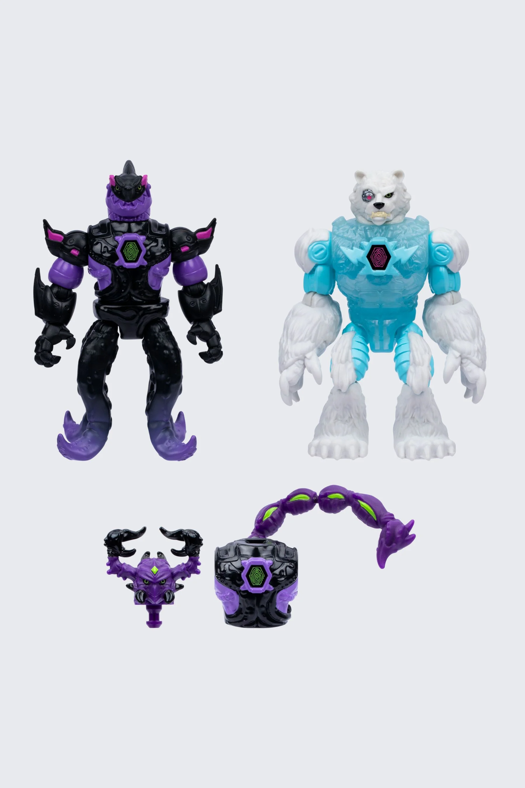 MrBeast Lab Hybrids Action Figure 2-pack – Hyper Fusion Series 4 MrBeast Lab Hybrids Action Figure 2-pack – Hyper Fusion Series