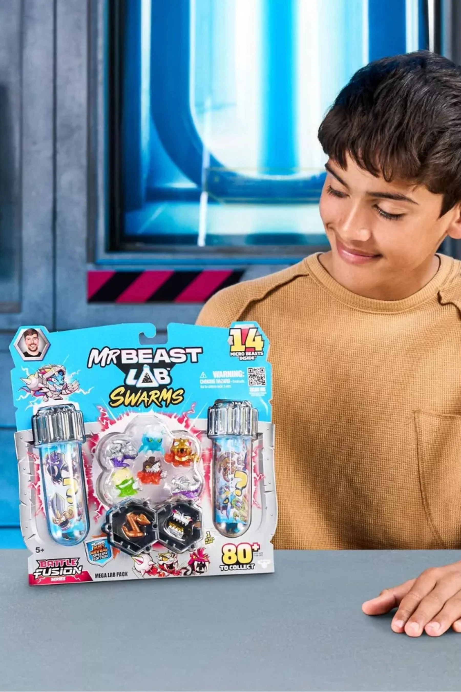 MrBeast Lab Swarms Mega Lab Pack - Battle Fusion Series, 14 Pack 10 MrBeast Lab Swarms Mega Lab Pack - Battle Fusion Series, 14 Pack