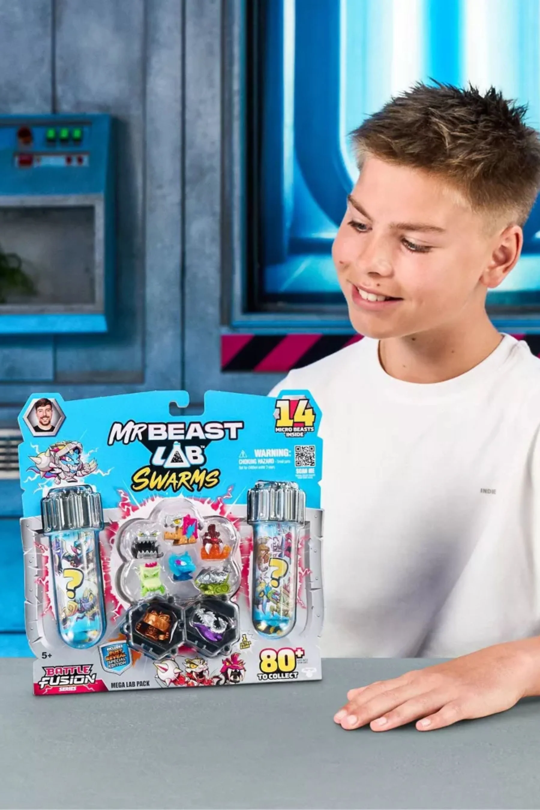 MrBeast Lab Swarms Mega Lab Pack - Battle Fusion Series, 14 Pack 2 MrBeast Lab Swarms Mega Lab Pack - Battle Fusion Series, 14 Pack
