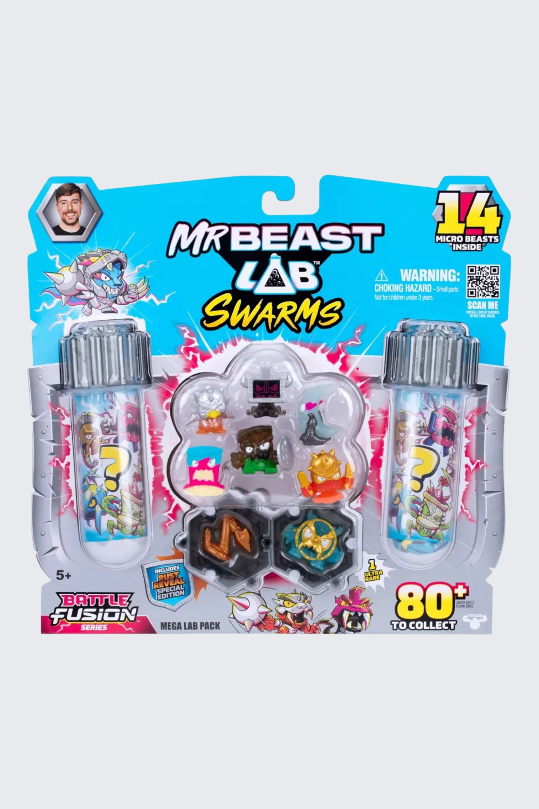 MrBeast Lab Swarms Mega Lab Pack - Battle Fusion Series, 14 Pack 31 MrBeast Lab Swarms Mega Lab Pack - Battle Fusion Series, 14 Pack